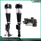 3X Front Air Suspension Struts & Compressor for Mercedes W221 S500 S550 (2007–2013)