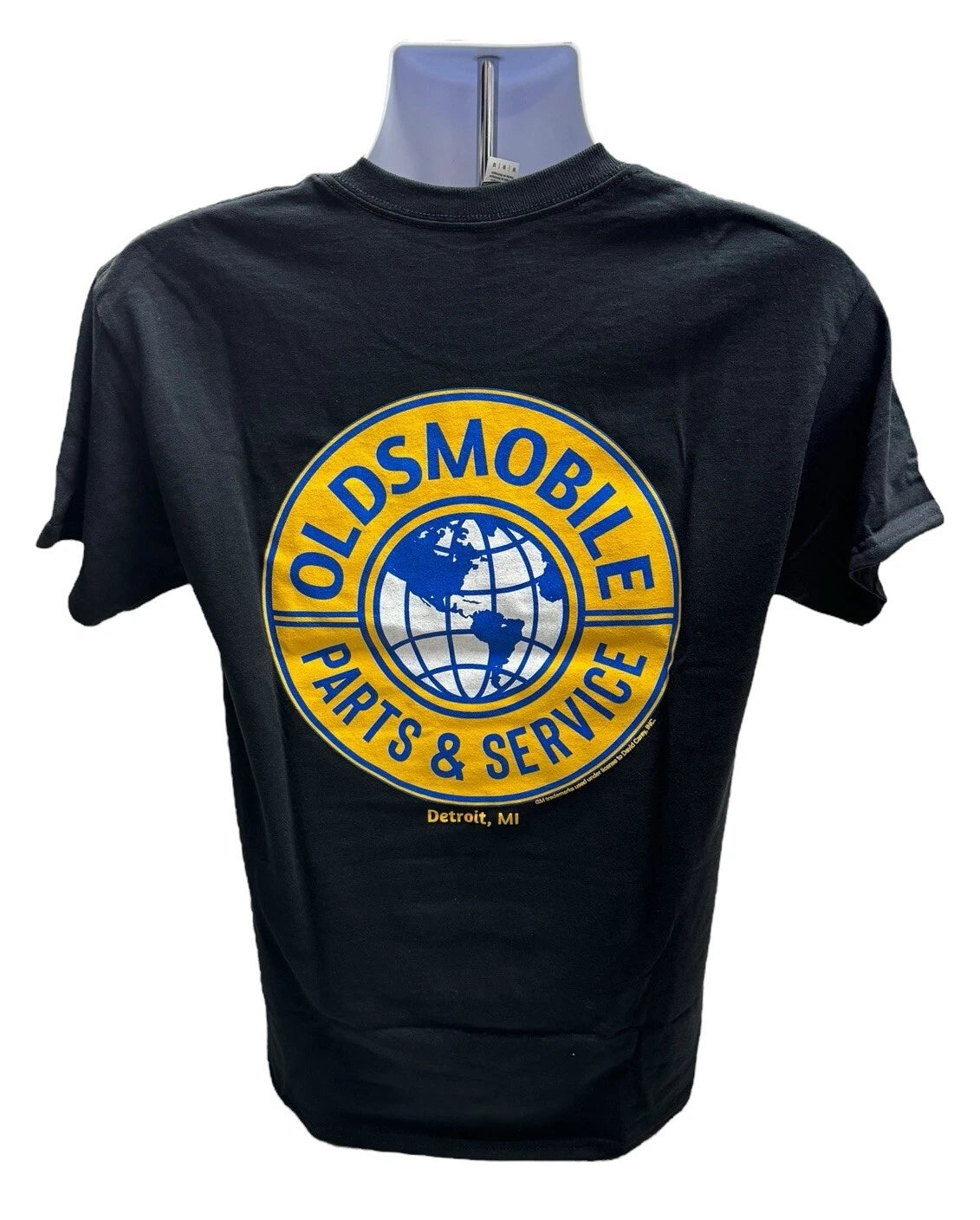 Oldsmobile Parts Service Black T-Shirt (Licensed) for Oldsmobile (N A–N A)