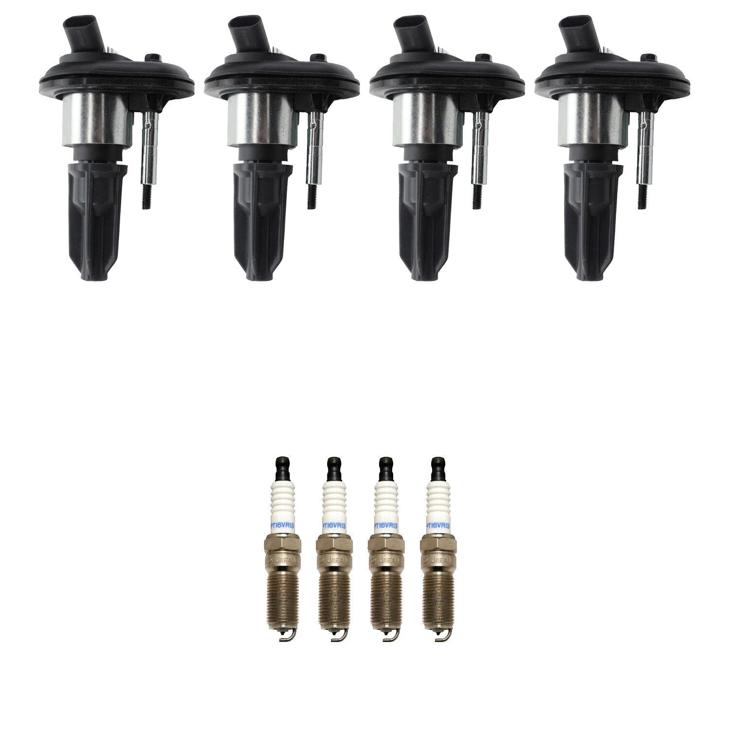 Set of 4 Ignition Coils & Spark Plugs for Canyon Colorado (2015–2023)