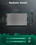 Aluminum Radiator for Infiniti QX50 (2019–2023) 13774