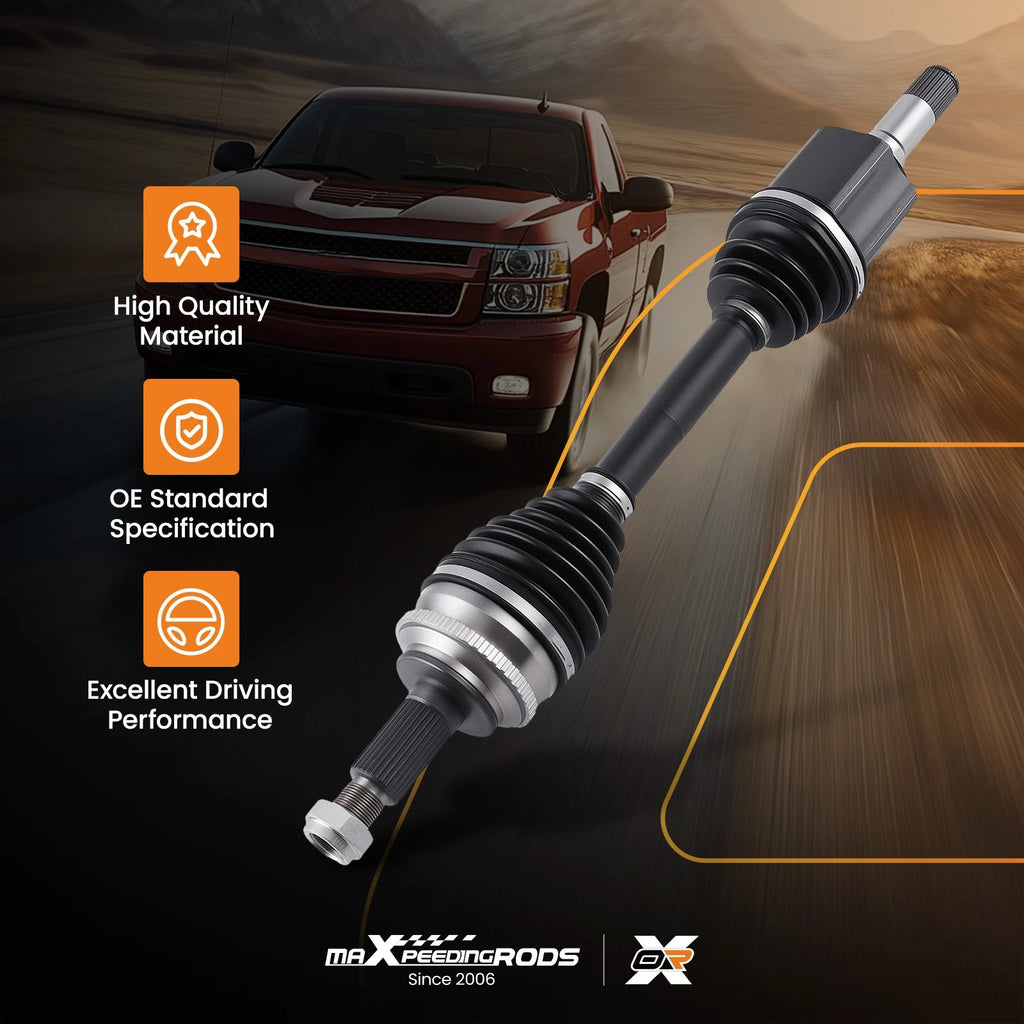 Front Driver Left CV Axle Shaft for Ford Edge Lincoln MKX (2007–2015)