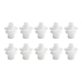 10 x Rear Bumper Mudguard Clips for Smart Fortwo (1998–2014)