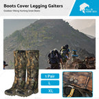 Anti Bite Boots Cover Gaiters for Outdoor Hiking Hunting