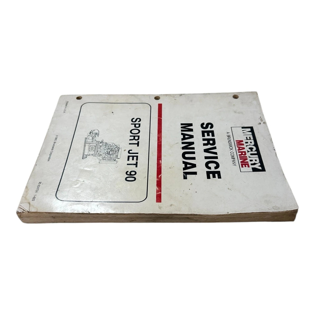 Service Manual for Mercury Marine Sport Jet 90 (1993) 90-824724