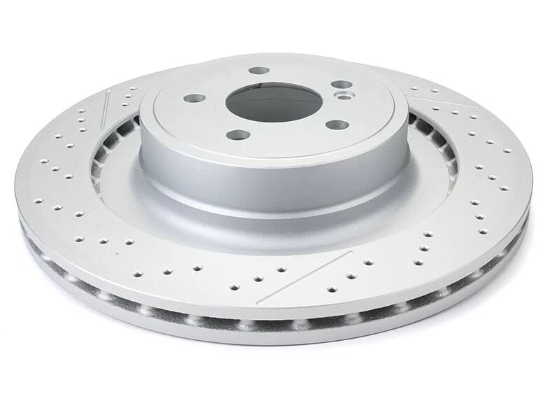 Disc Brake Rotor Rear 360mm Cross-Drilled for Mercedes (2010–2016) 2124230412