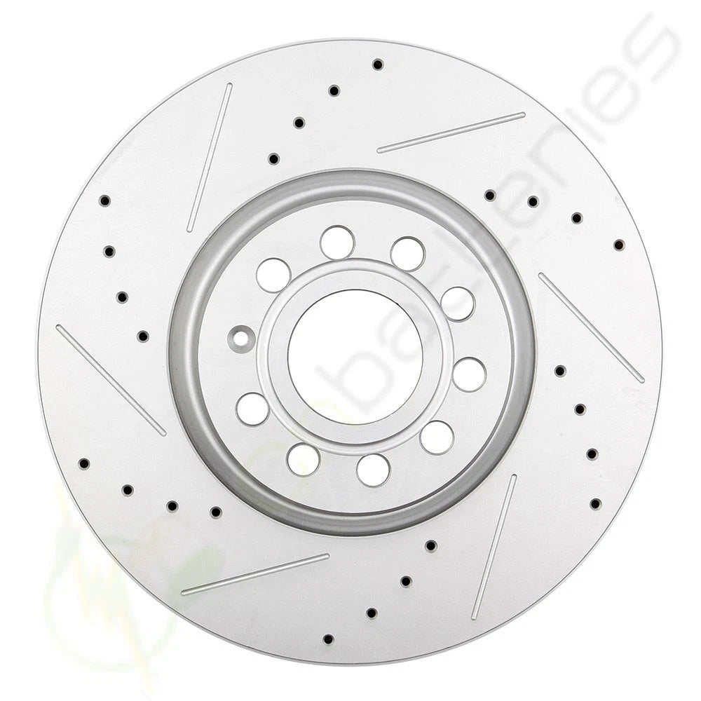 Front Brake Discs Rotors for Volkswagen Jetta, Passat CC, Audi A3, TT (2008–2014)