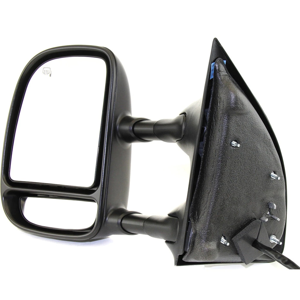 Tow Mirror for Ford F-250 Super Duty (2002–2007) Driver Side Power Heated