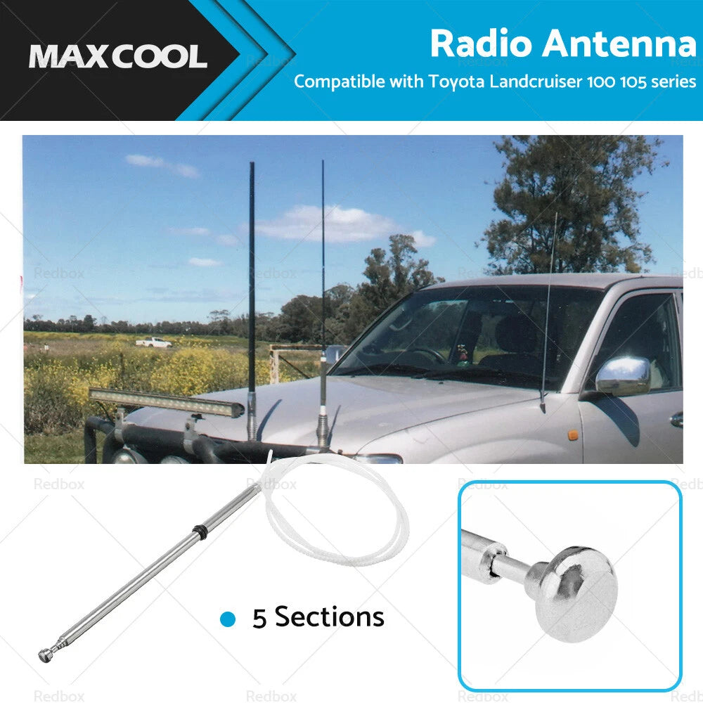 Power Radio Antenna Aerial Mast Rope for Toyota Landcruiser 100 105