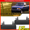 2X Front Door Handles for Ford Ranger  Black RH & LH