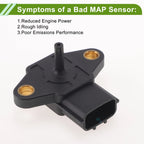 MAP Sensor No.22365VC100 for Nissan Patrol (2000–2020)