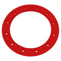 Pair of Beadlock Rings for Hiper Wheels CF1 Tech 3 Rim 9 Inch Red