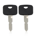 Set of 2 Spare Ignition Keys for Mountfield 1538 827 1530H Lawn Mower