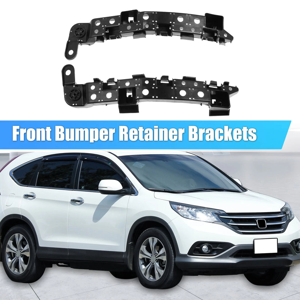1 Pair Front Bumper Bracket for Honda CR-V (2017) 71198-TLA-A01 Plastic Black