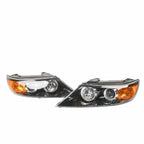 Set of 2 Headlamp Assemblies for Kia Sorento (2011–2013) Clear Lens