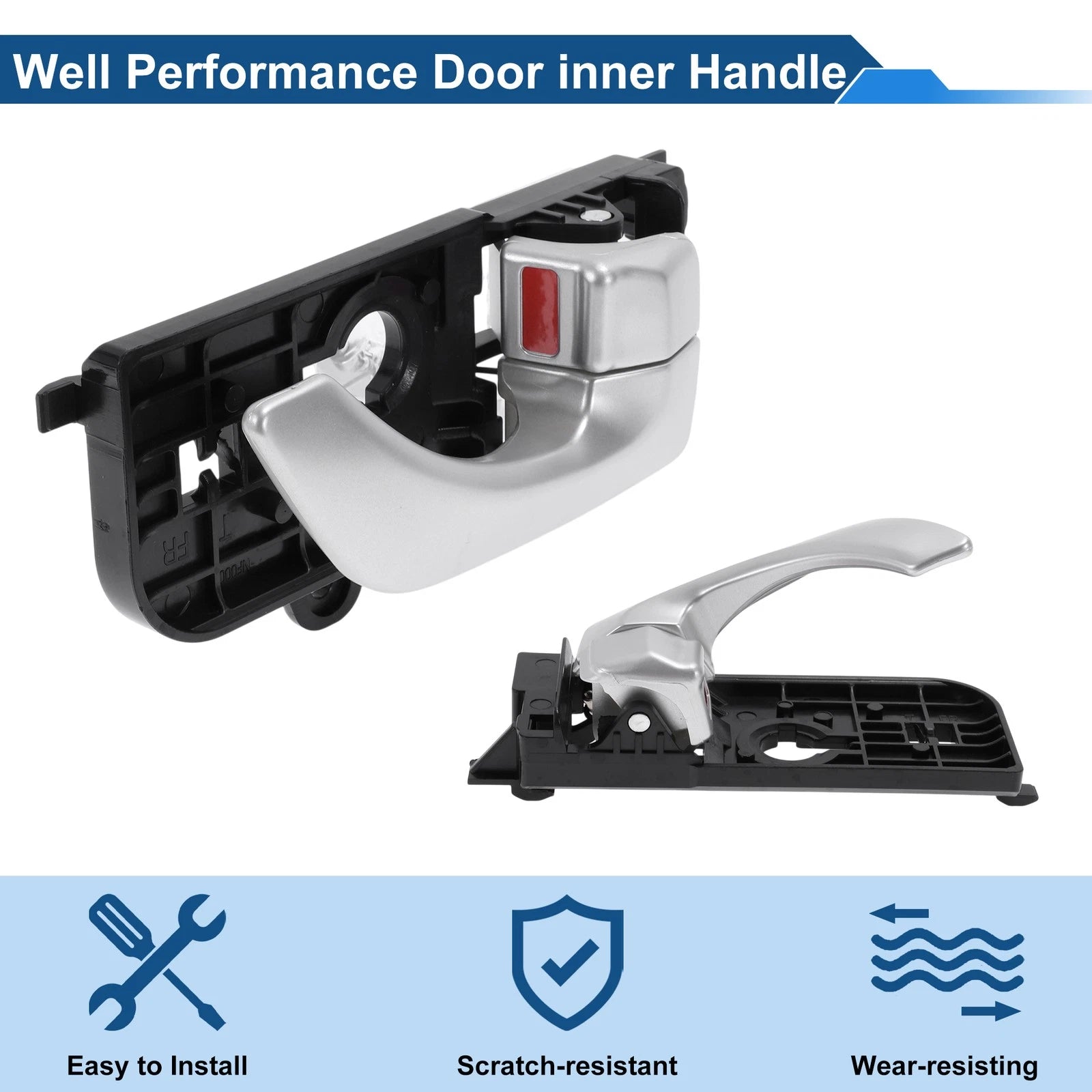 Front Driver Side Interior Door Handle for Hyundai Sonata (2006–2008) No. 826203K020