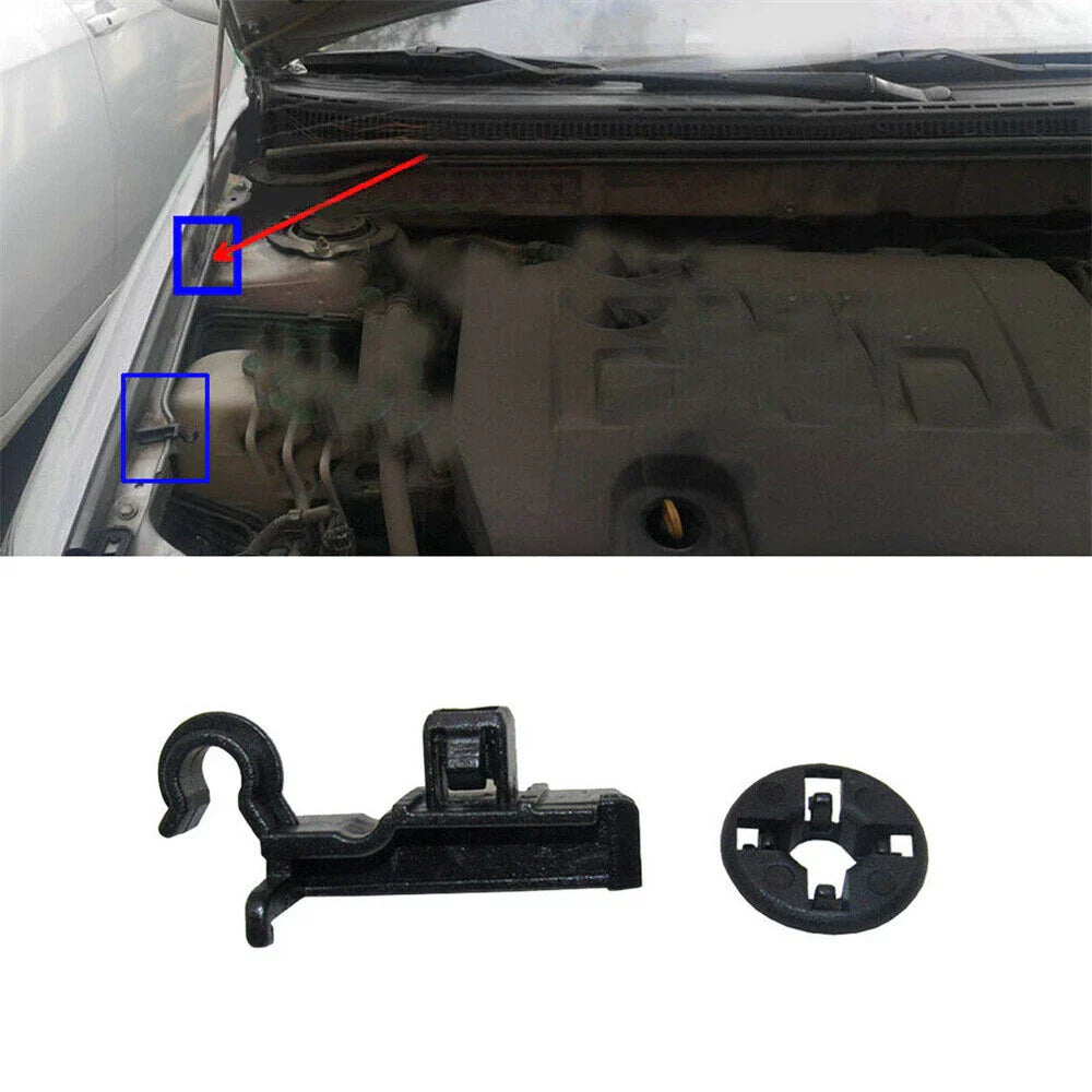 Hood Prop Rod Clamp Clip for Toyota