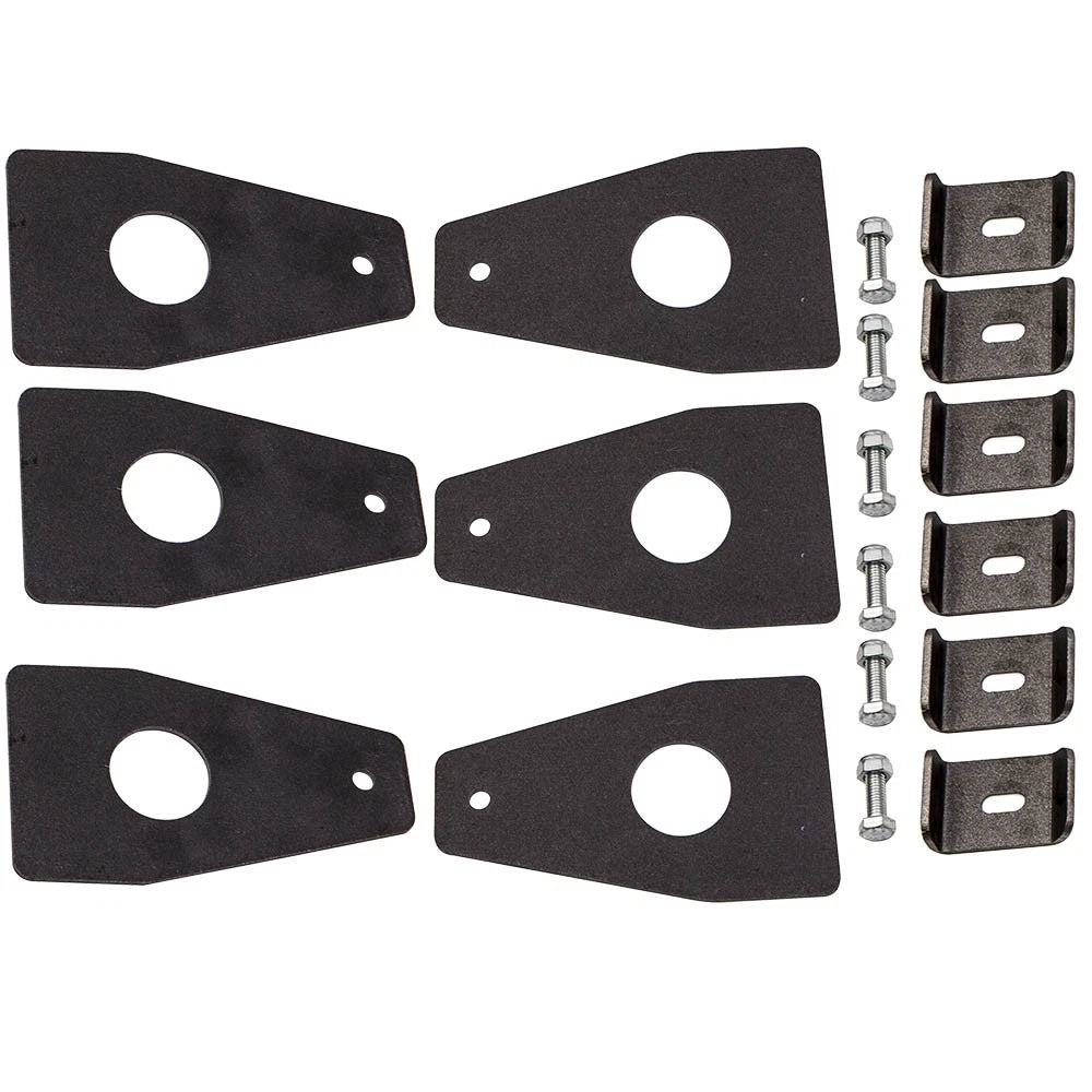 Set of 6 Adjustable Roof Rack Brackets for Universal Fit