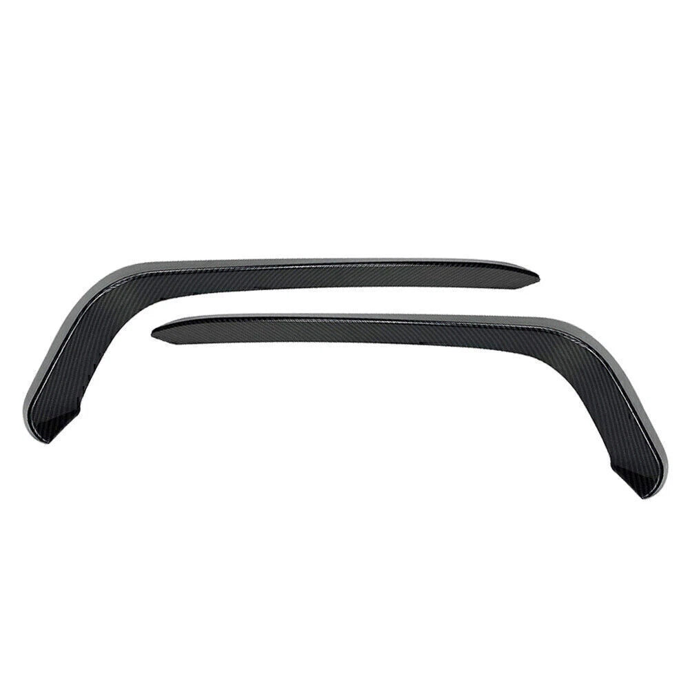 ABS Carbon Fiber Front Fog Light Lamp Strip Trim for VW Passat Variant (2017–2018)