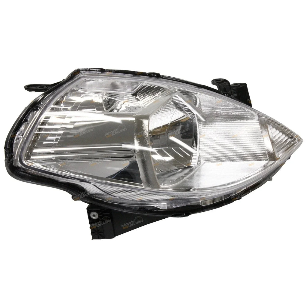 LH+RH Chrome Headlights Pair for Nissan Tiida C11 Sedan/Hatch (2006 - 2009)