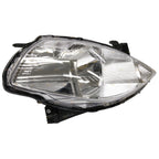 LH+RH Chrome Headlights Pair for Nissan Tiida C11 Sedan/Hatch (2006 - 2009)