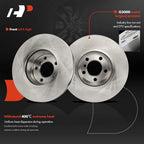 Front Disc Brake Rotors for BMW 328i 228i 328d 428i (2013–2015)
