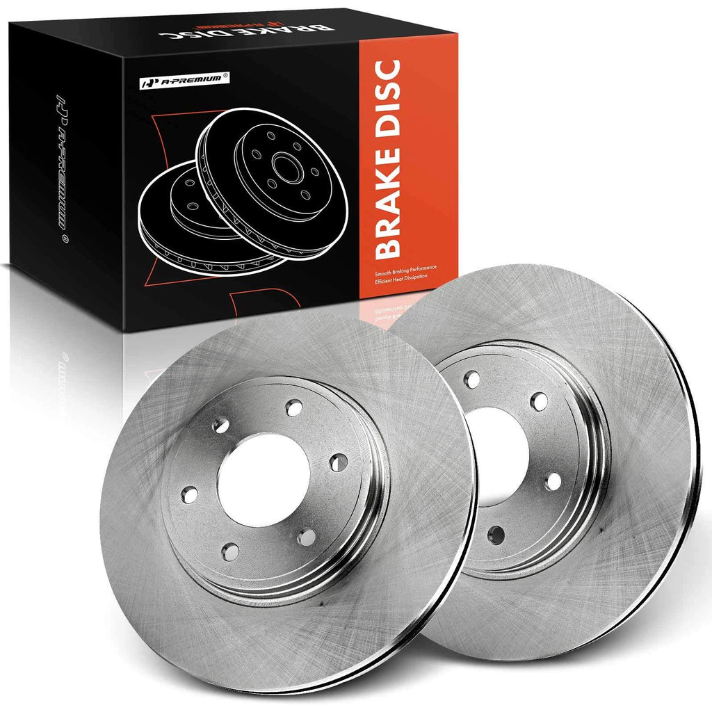 Front Disc Brake Rotors for Chevy Trailblazer (2006–2009) Saab 9-7x (2008–2009)
