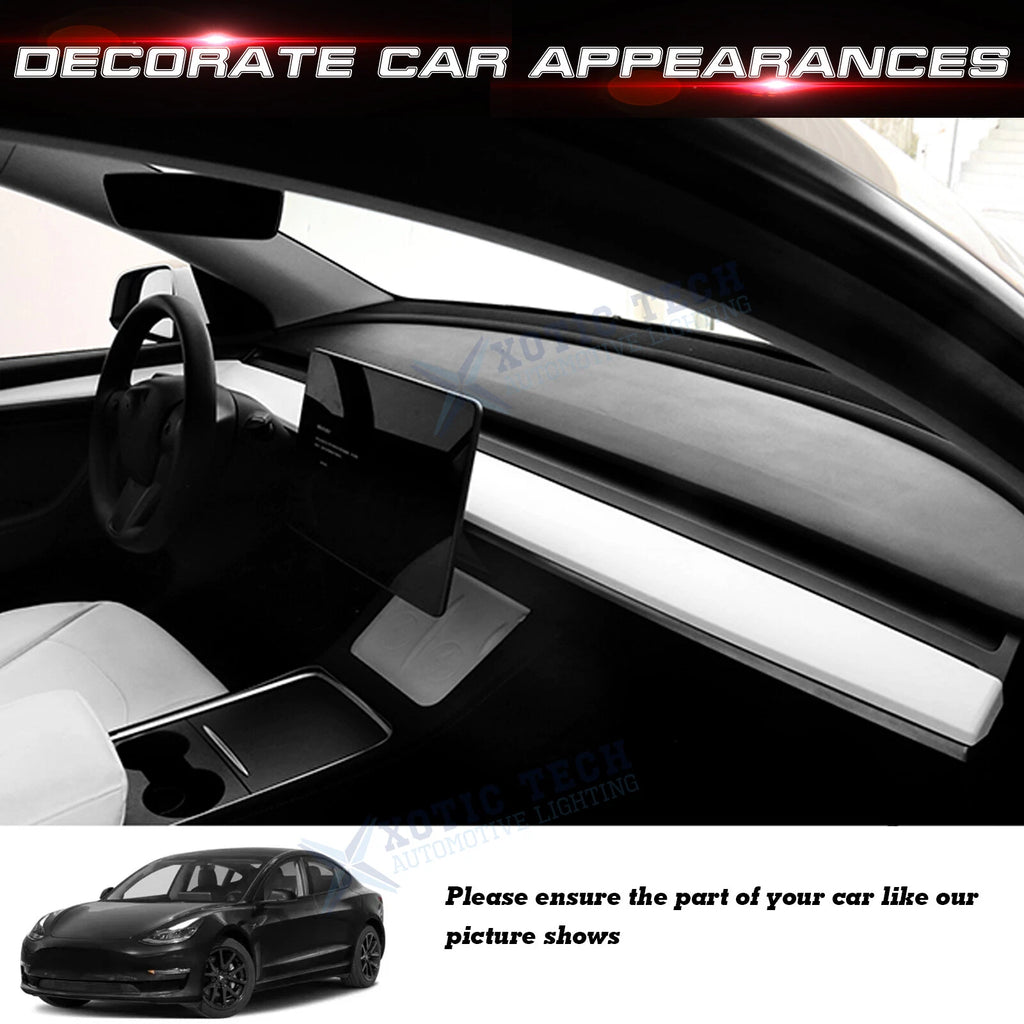 Dashboard Cover Wrap for Tesla Model 3 (2017-2024)