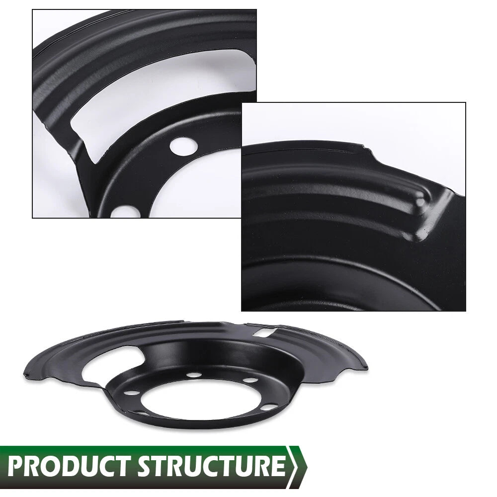 Front Brake Dust Shield for Jeep Cherokee XJ Wrangler Grand Cherokee (1984–2006)