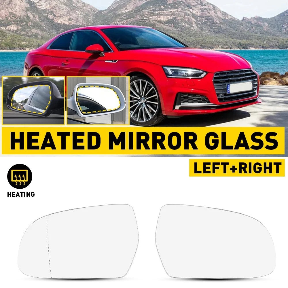 Pair Heated Mirror Glass Backing for Audi S4 A5 Quattro (2008–2016)