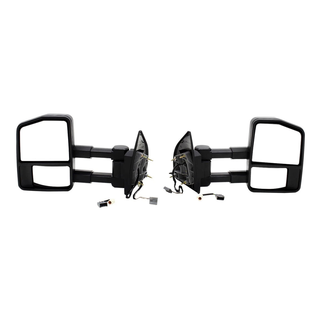 Tow Mirror Set for Ford F250 F350 Super Duty (1999–2007) Power Glass