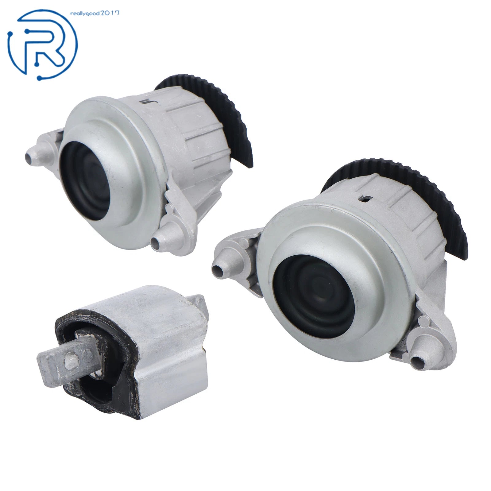 3PCS Engine Motor & Trans Mount Set for Mercedes-Benz C250 C300 C350 E350 E400 (2012–2016)
