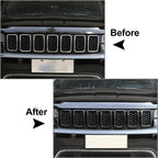 Honeycomb Mesh Grille Insert Cover Chrome for Jeep Grand Cherokee (2017-2021)