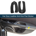 Car Door Leather Anti Kick Pad Sticker for BMW 6 Series GT (2018–2023)