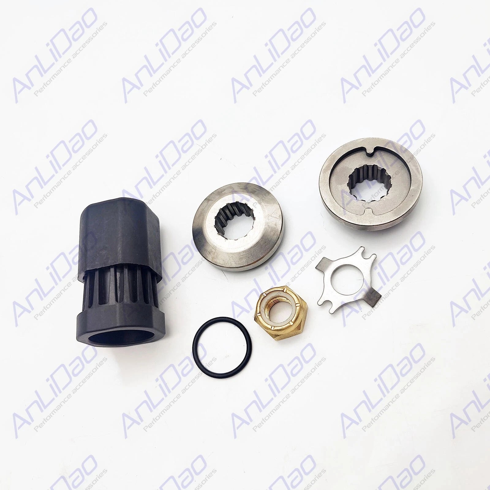 4 Piece Flo-Torq Reflex Hub Kit for Mercury Marine (835257K12)