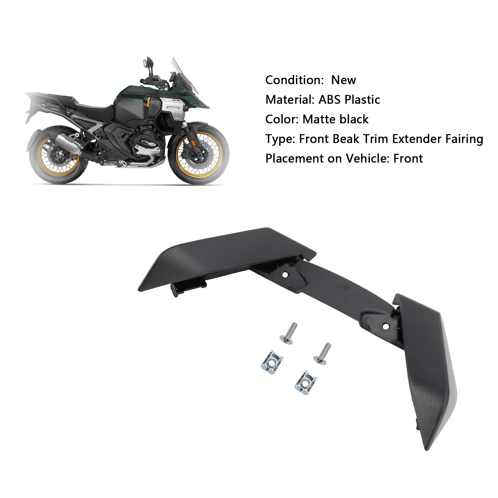 Front Fender Beak Extension for BMW R1300GS (2023–2025)