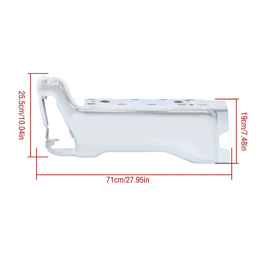Rear Bumper End Cap for Ford F250 F350 SuperDuty (2023–2024) Chrome Left
