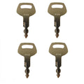 Set of 4 Ignition Switch Keys for Case, Linkbelt, JCB, Sumitomo