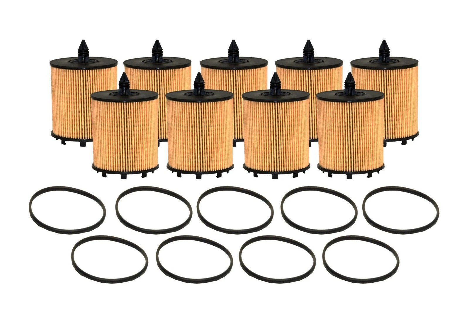 Set of 9 Engine Oil Filters for Buick Cadillac Chevy GMC Pontiac Saab