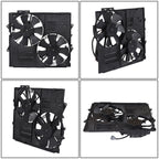 Dual Radiator Cooling Fan Assembly for Cadillac STS (2006–2009)