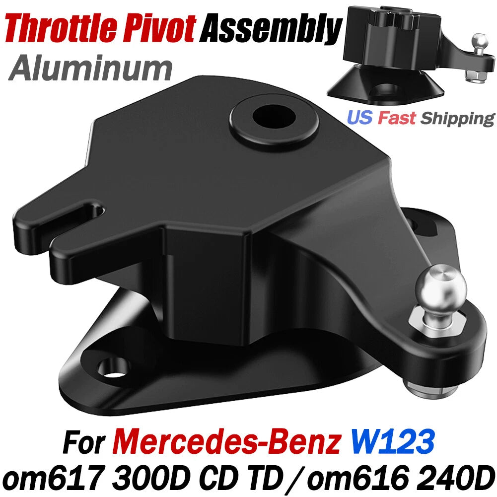 Throttle Pivot Assembly for Mercedes W123 300D, CD, TD, 240D (1977–1985)
