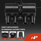 Ignition Coil & 4x Iridium Platinum Spark Plugs for Chevy Optra