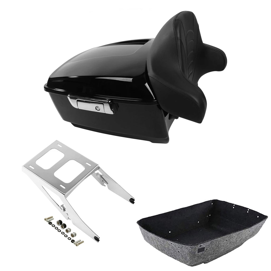 Trunk Luggage Backrest Mount Rack for Harley Sport Glide FLSB (2018–2021)