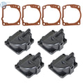 Set of 4 Carburetor Float Chamber Bowls for Johnson 90-175hp (60o 0433000)