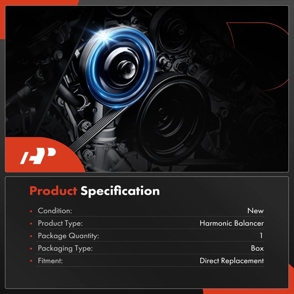 Harmonic Balancer for Ford EcoSport (2018-2022)