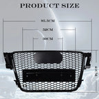 Honeycomb Grille for Audi A5/S5 B8 (2008-2012) Black RS5 Style
