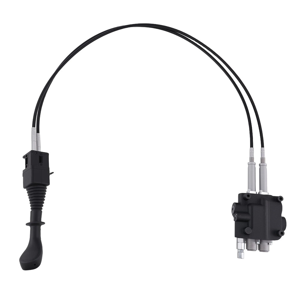 2X Spool Remote Control Valve Kit 80lpm/21gpm + Joystick + Cable 25MPa