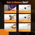 Paintless Dent Repair Tool Kit for Car (45-Piece, 2010–2024)
