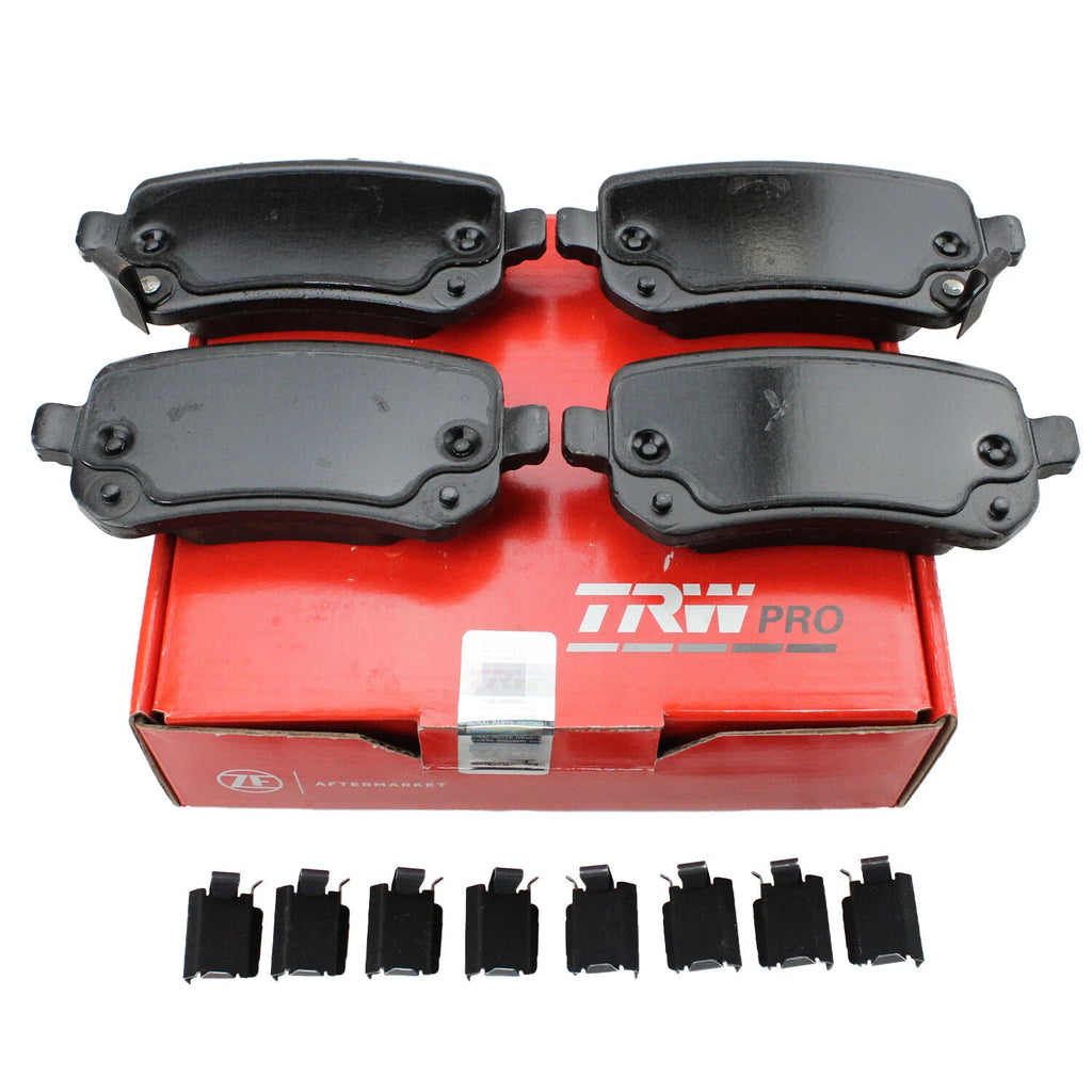 Set of 4 TRW Pro Rear Ceramic Brake Pads for Town & Country Grand Caravan (2008–2016)