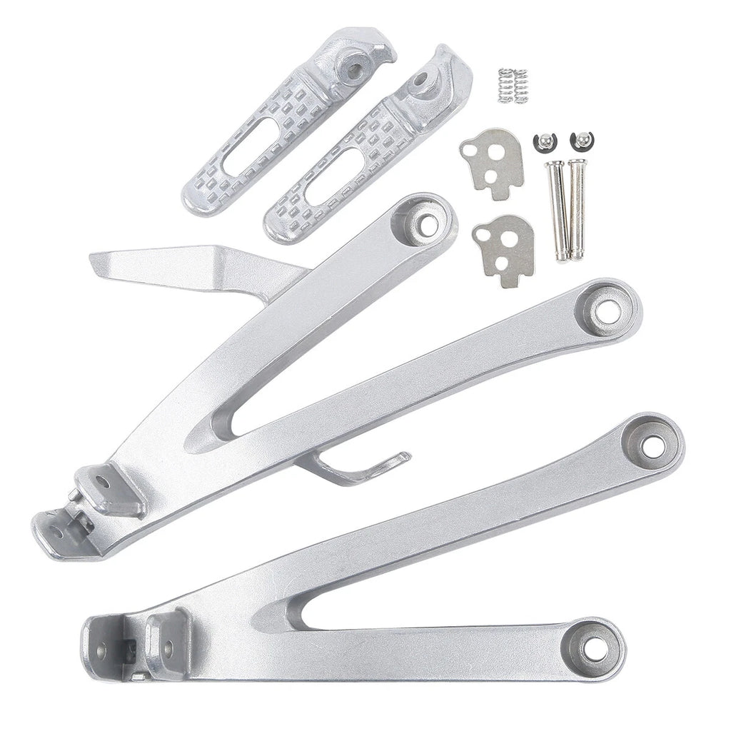 Rear Passenger Footpegs Footrests Brackets for Honda CBR600RR (2007–2024)