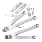 Rear Passenger Footpegs Footrests Brackets for Honda CBR600RR (2007–2024)